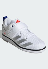 adidas Performance POWERLIFT 5 WEIGHTLIFTING - Tenisice za trening - cloud white   silver metallic   core black