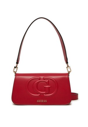Guess MIETTA FLAP SHOULDER BAG - Borsa a mano - red