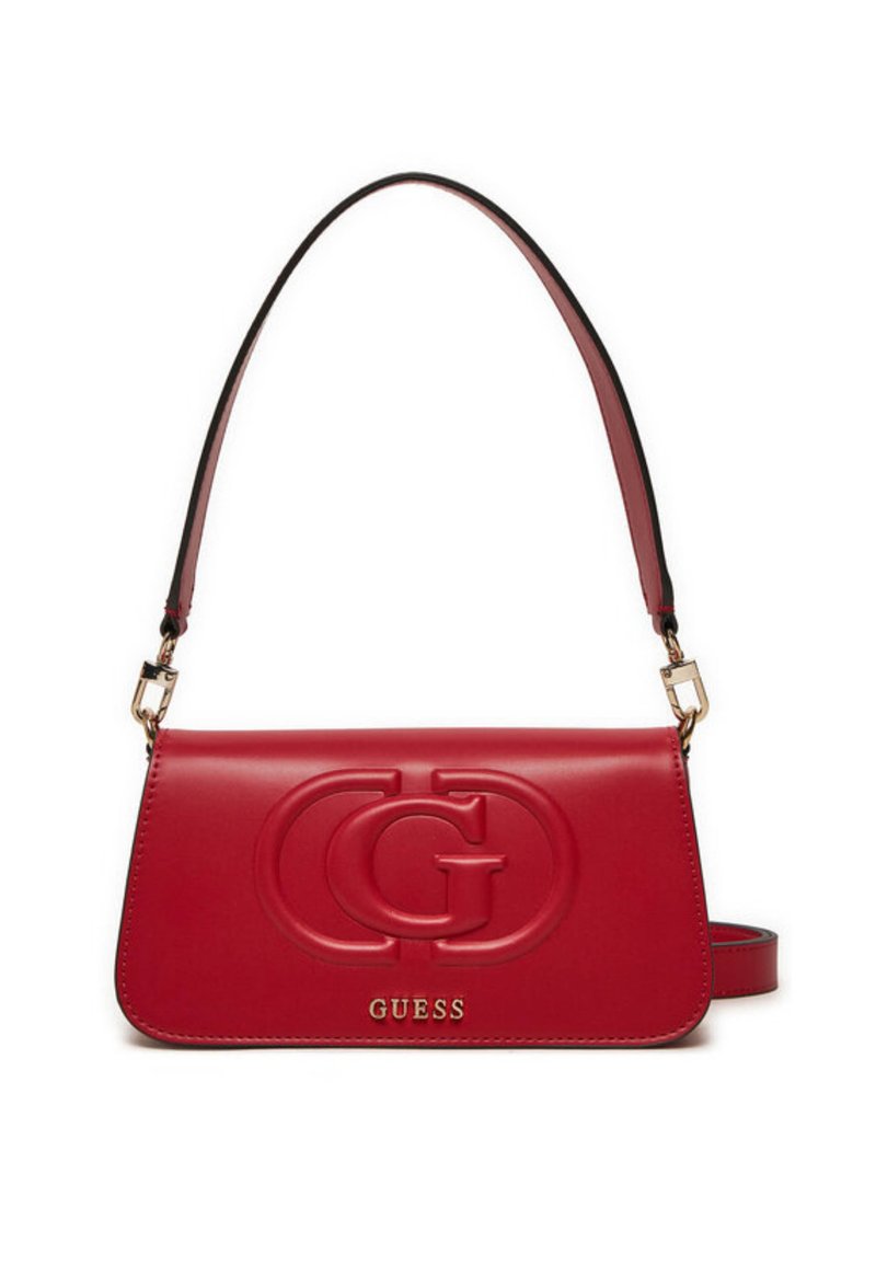 Guess MIETTA FLAP SHOULDER BAG - Borsa a mano - red
