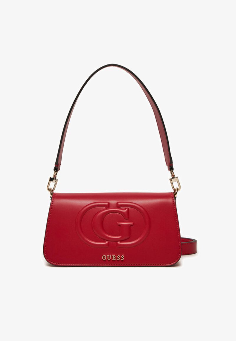 Guess MIETTA FLAP SHOULDER BAG - Borsa a mano - red