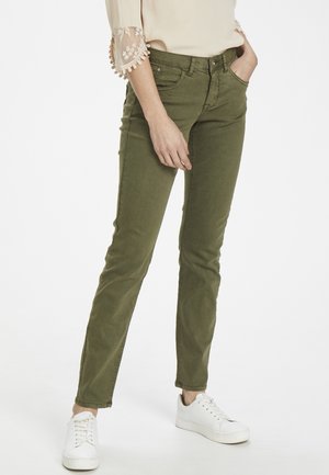 Jeans slim fit - dark green