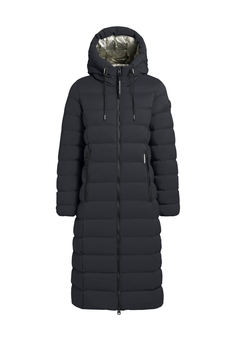 khujo Wintermantel donkerblauw