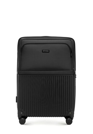 LARGE SUITCASE FROM ABS - Wheeled suitcase - black