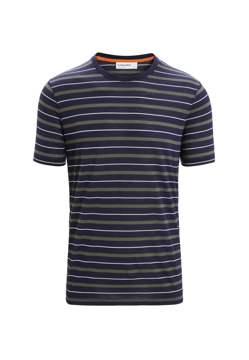 Icebreaker T-shirt print blauw