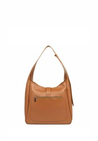 LANCASTER TOP DOUBLE - Shopping bag - camel in orange