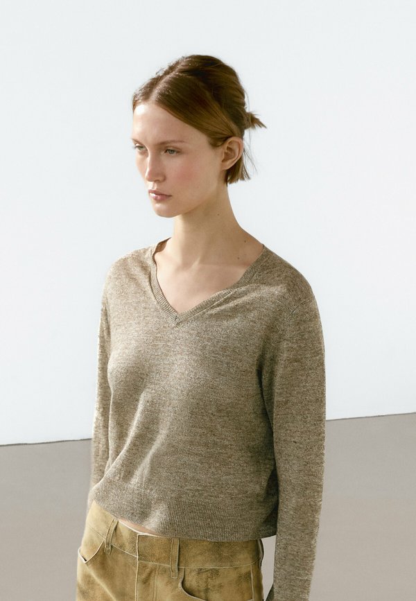 MELANGE  - Jumper - BEIGE