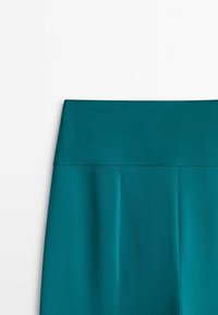 Massimo Dutti Tygbyxor - mottled dark green