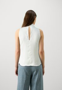 Pinko ARRAS BLUSA - Top - bianco giglio