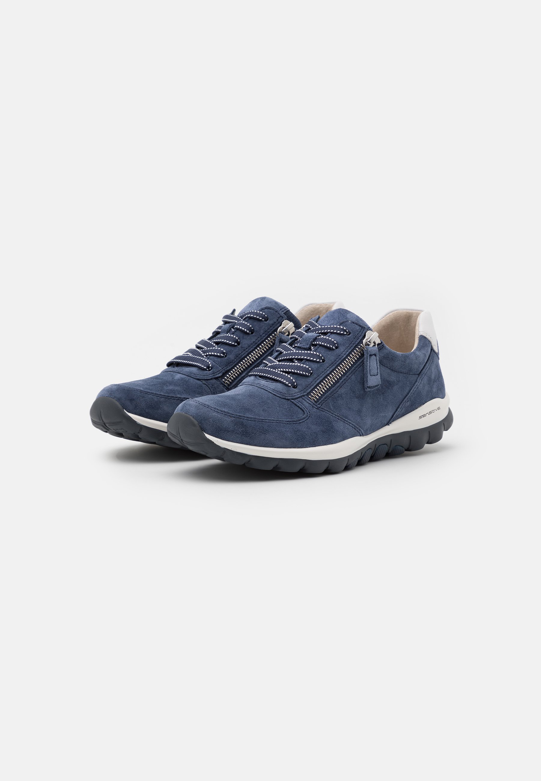 Gabor Rollingsoft Sneaker 8000.11.01 Blauw - Van Driel Schoenen