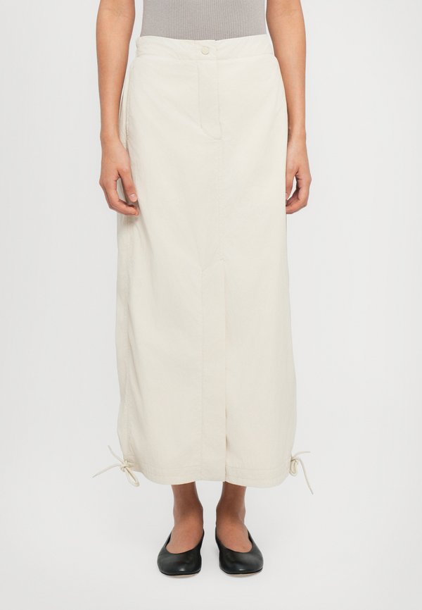 TRACK LONG SKIRT - Pencil skirt - sand