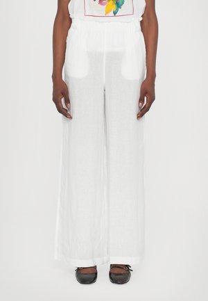 ERICA - Trousers - optical white