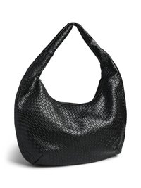 PCSANNA BRAIDED SHOPPER - Handväska - black