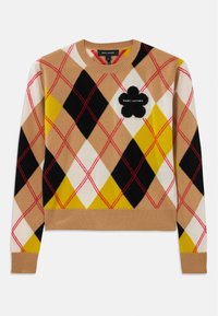 PREPPY DAISY ARGYLE CREWNECK - Džemperis - dark yellow