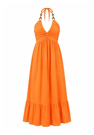 Elara, ELARA MAXIKLEID MAXIKLEID - Maxi-jurk - orange