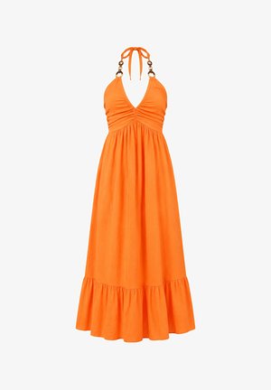 Elara, ELARA MAXIKLEID MAXIKLEID - Maxi-jurk - orange