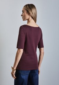 Street One IN UNIFARBE - T-shirt basic - rot