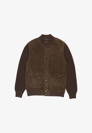 Slowear, Blouson Bomber - mocha dark brown