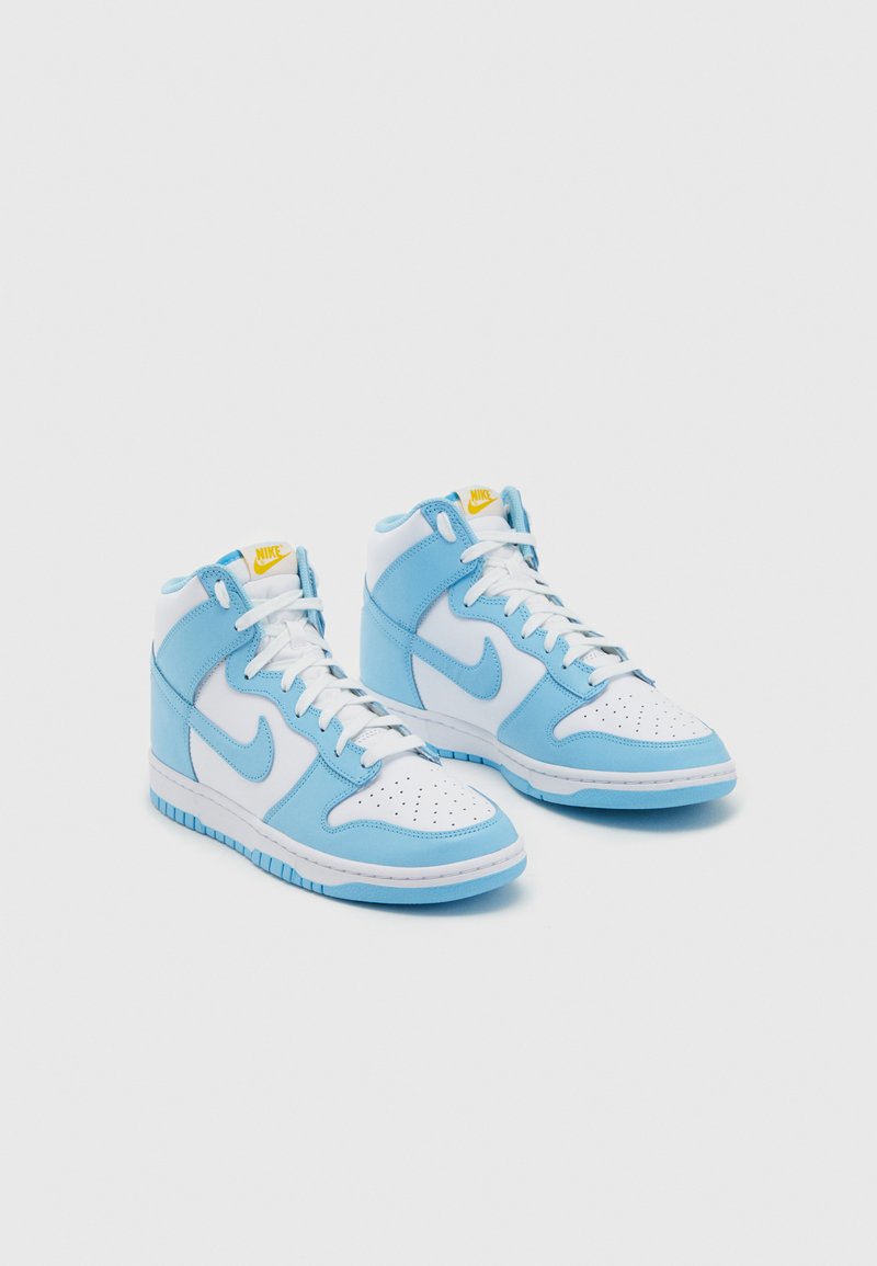 Nike Sportswear DUNK RETRO - Sapatilhas de cano alto - blue chill/white/amarillo
