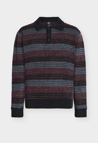 Stickad tröja - blue