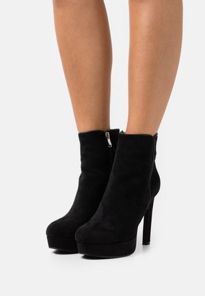 CHANDLER - High heeled ankle boots - black