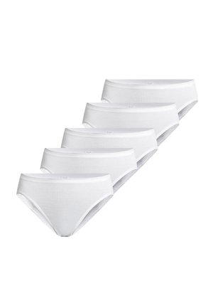 5ER PACK NADINE JAZZ  - Slip - weiß