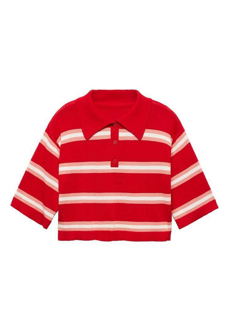 Mango Poloshirt rood Mango Poloshirt rood