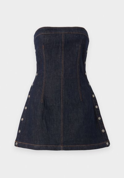 Ksubi HOTLINE DRESS ORIGINAL SNAPS - Denim dress - blue