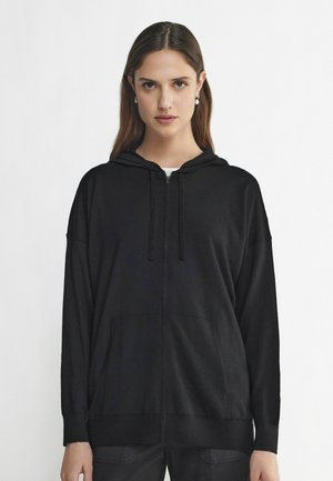 Falconeri ULTRAFINE - Sweater met rits - schwarz black