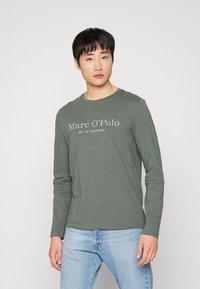 Marc O'Polo LONG SLEEVE CLASSIC - Camisola de manga comprida - mangrove
