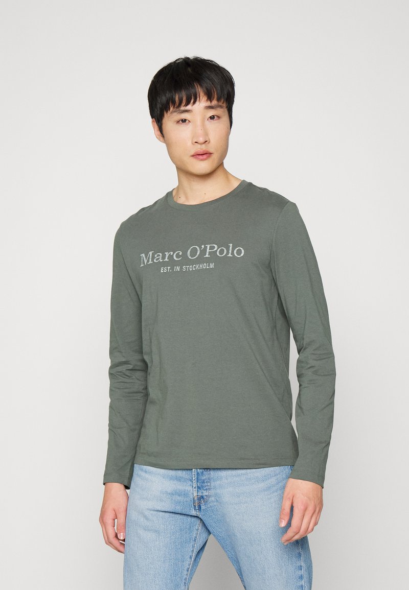 Marc O'Polo LONG SLEEVE CLASSIC - Camisola de manga comprida - mangrove