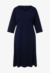 midi jurk, bladeren, A-lijn, tuniekhals, korte mouwen, licht mosgroen midi jurk, bladeren, A-lijn, tuniekhals, korte mouwen, licht mosgroen