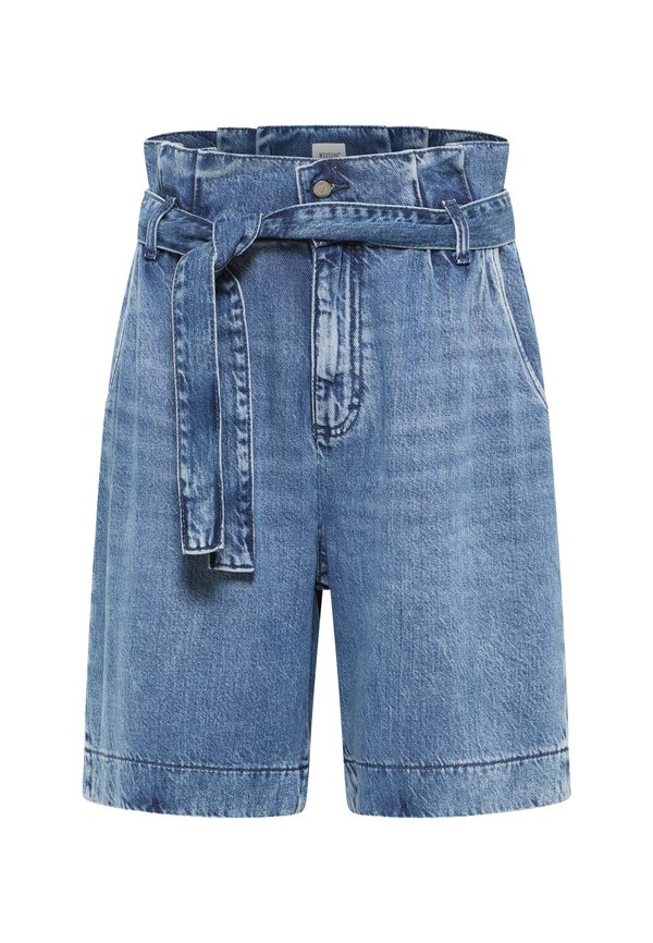 STYLE JERICHO  - Jeans Shorts - blau