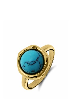 VINTAGE - Ring - gold turquoise