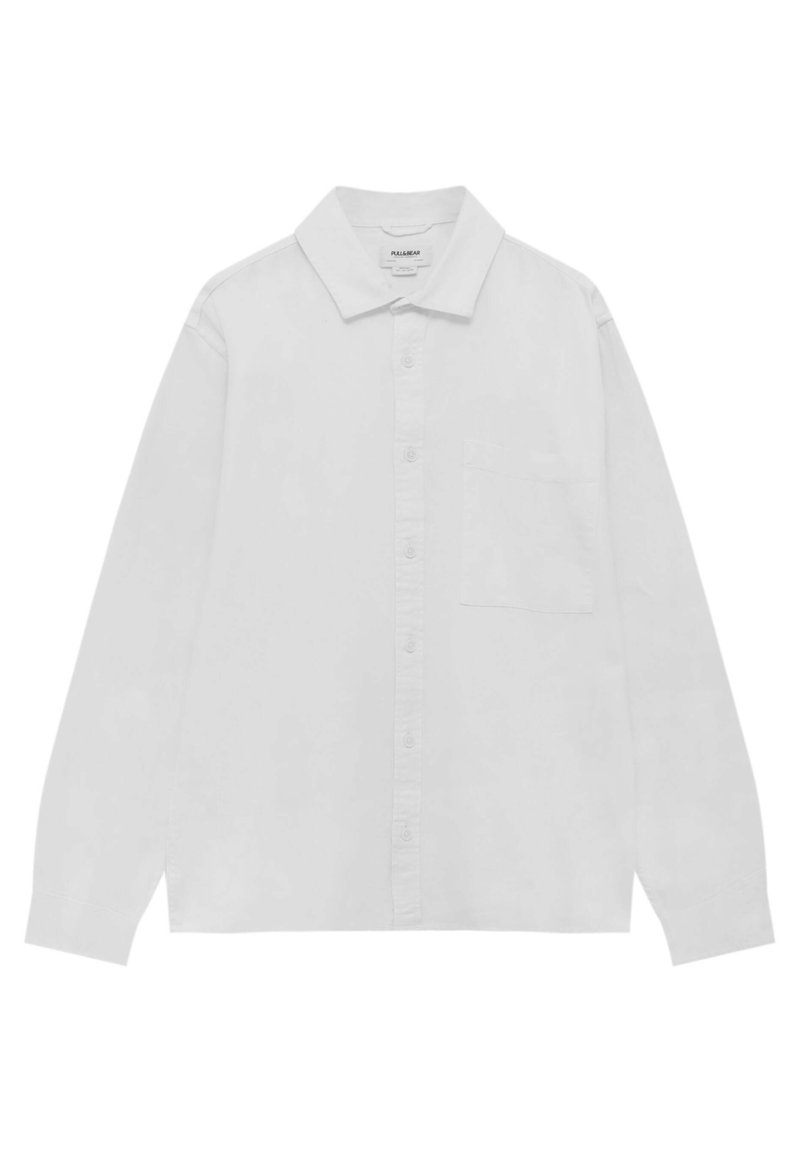 PULL&BEAR BASIC Hemd white/weiß Zalando.at