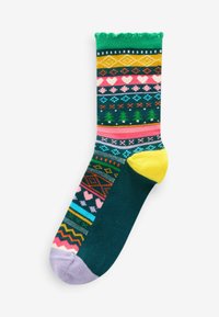 Next CHRISTMAS PATTERN 4 PACK.  REGULAR FIT - Sokken - rainbow fairisle