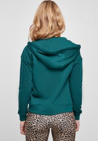 Urban Classics HOODY - Majica s kapuljačom i patentnim zatvaračem - jasper