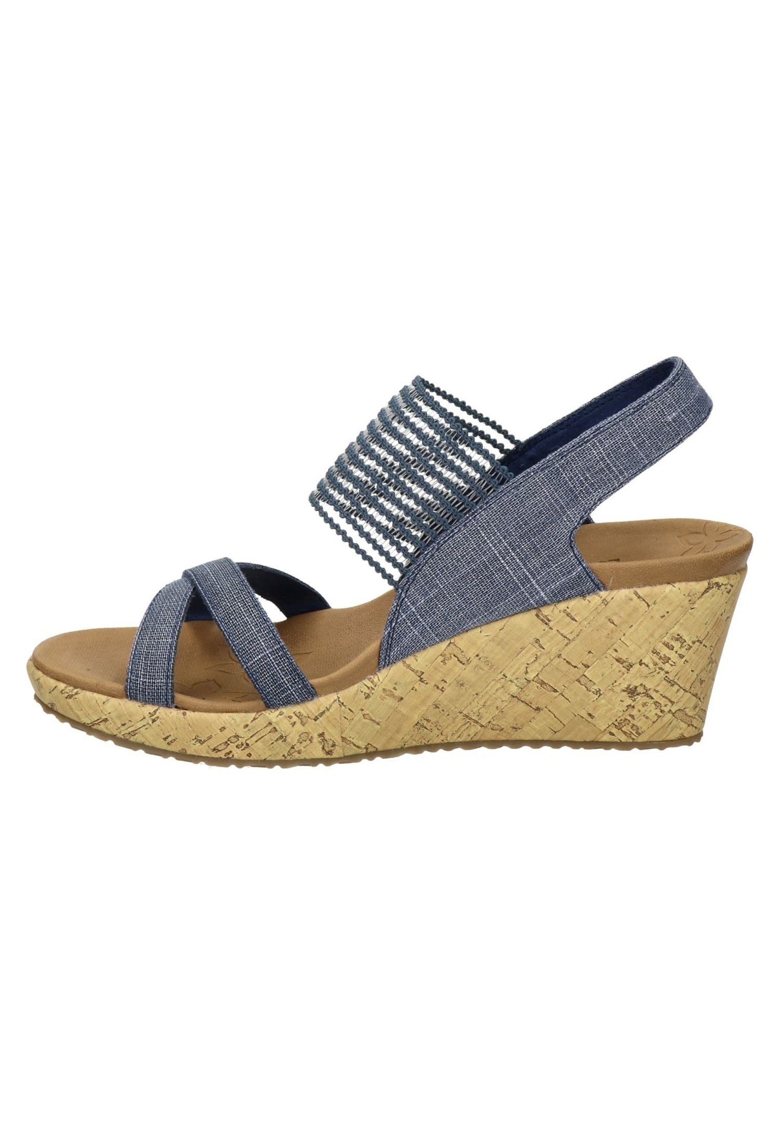 Gabor 22.832 blauw Gabor sandaal sleehak