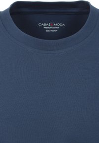 CASAMODA T-shirts basic - graues mittelblau