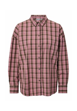 Pieces, SHIRT PCEVERETT LOOSE - Chemisier - brown