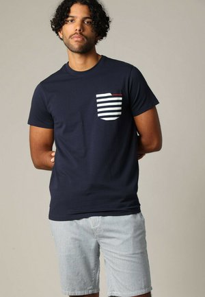 DEELUXE SEA - T-shirt imprimé - Navy