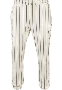 Starter Black Label - TERRY BASEBALL - Tracksuit bottoms - palewhite Thumbnail Image 1