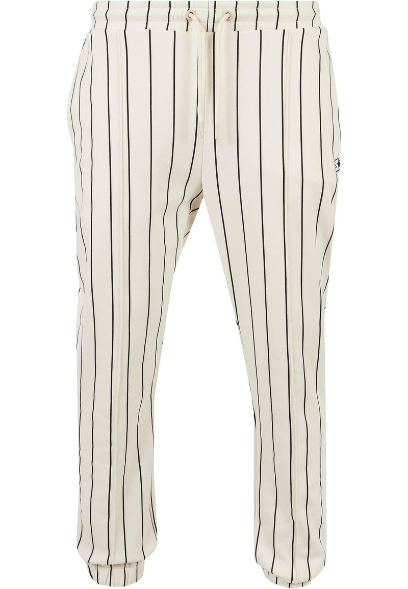 Starter Black Label - TERRY BASEBALL - Tracksuit bottoms - palewhite, Enlarge