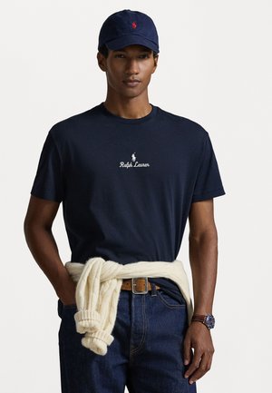 CLASSIC FIT LOGO JERSEY T-SHIRT - Osnovna majica kratkih rukava - aviator navy