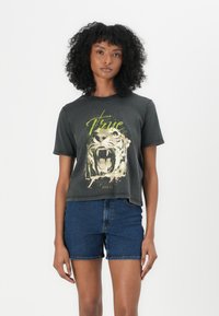 JDY JDYFAROCK ELINA - Print T-shirt - black