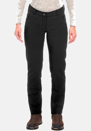 HELGA SLIM - Outdoor trousers - schwarz