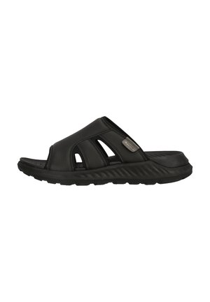 KEISEN - Sandales de bain - black