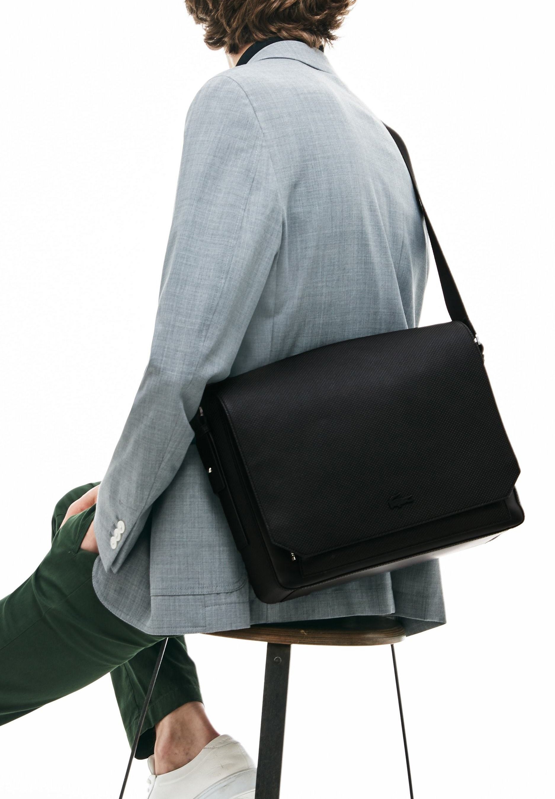 Sac messenger homme lacoste Clearance