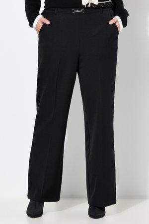 MIAMODA BUSINESS GERADES BEIN, ZIERGÜRTEL MIT SCHLIESSE - Housut - black