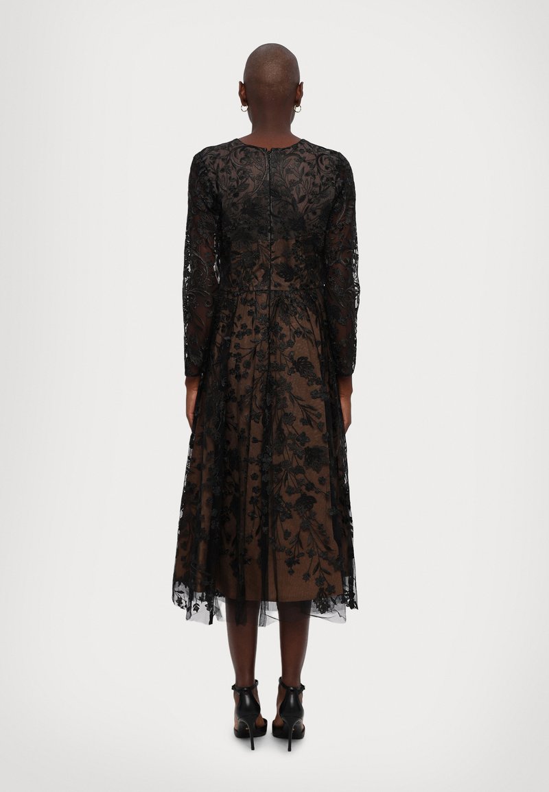 h and m black slip dress Marchesa Notte pre-owned black strapless bow-front mini dress - size UK 10