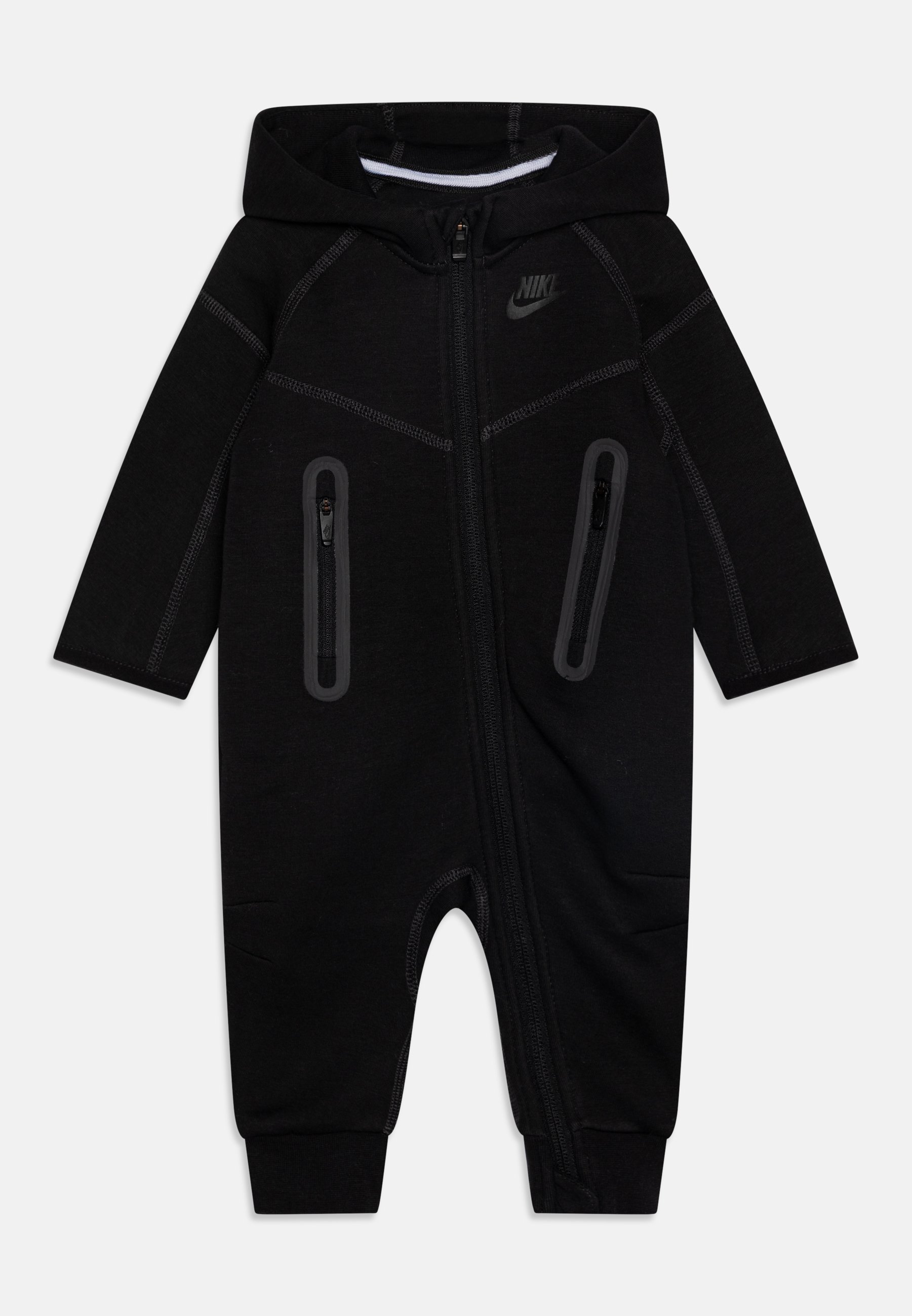 nike tech jumpsuit black